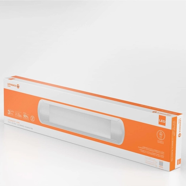 Plafon Led Sobrepor Policarbonato 16w Luz Branca 5000k Livin