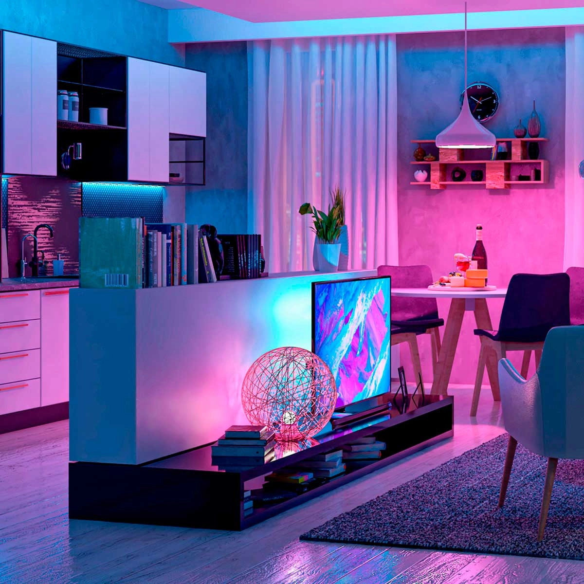 Kit Philips Hue Starter 3 Lampadas E27 127v Hue Bridge P9090720