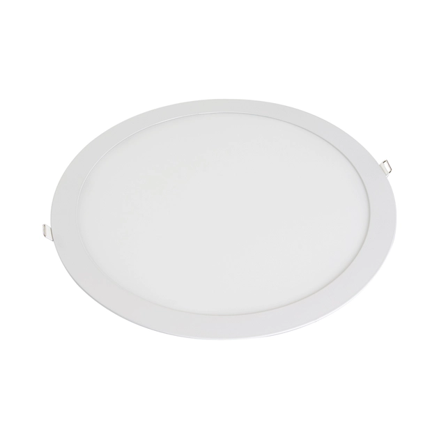 Plafon Led Embutir Redondo 24w Branco Luz Branca 29,2cm