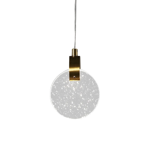 Kit 3 Pendentes LED Vidro 3w 3000k Maya - Bronze | Yamamura - Yamamura
