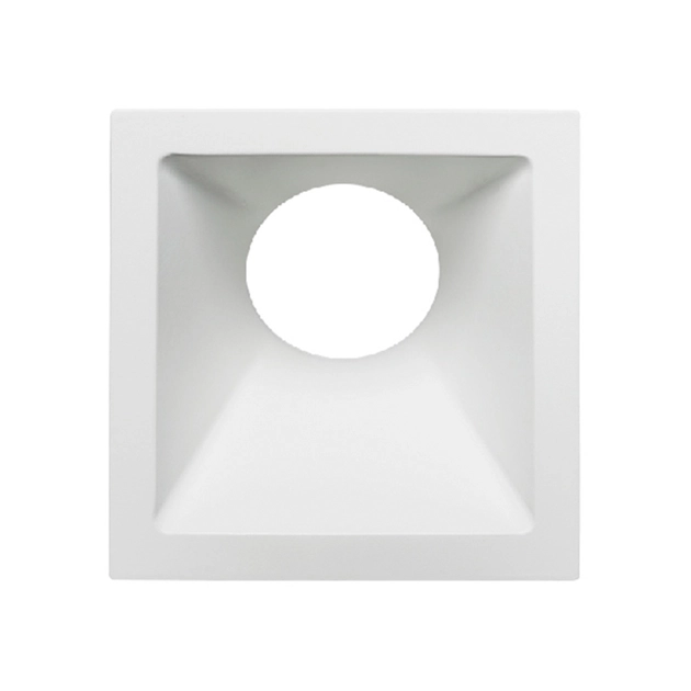 Plafon Embutir Aluminio Square 9,6cm