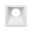 Plafon Embutir Aluminio Square 9,6cm - BRANCO