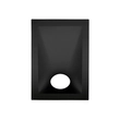 Plafon Embutir Aluminio Square 13,2cm - 
