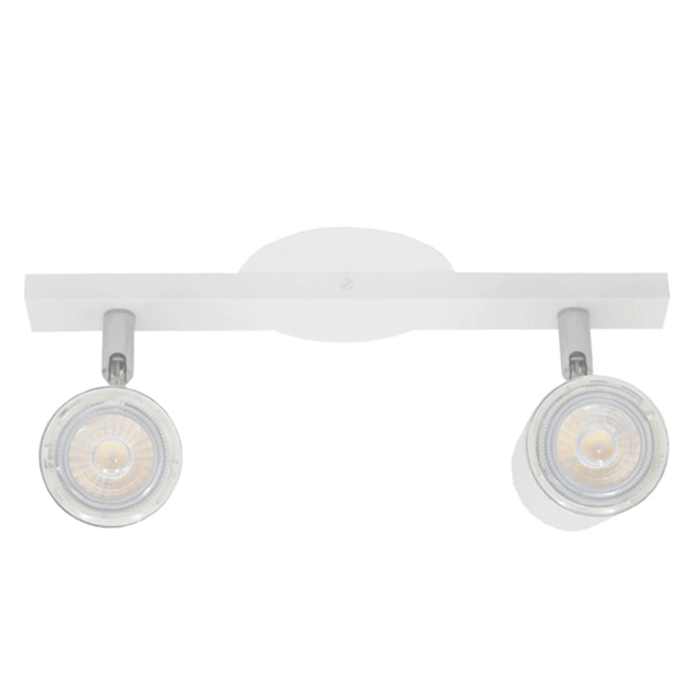 Spot De Sobrepor Duplo Aluminio