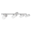 Spot Sobrepor Trilho Aluminio 75cm - BRANCO FOSCO