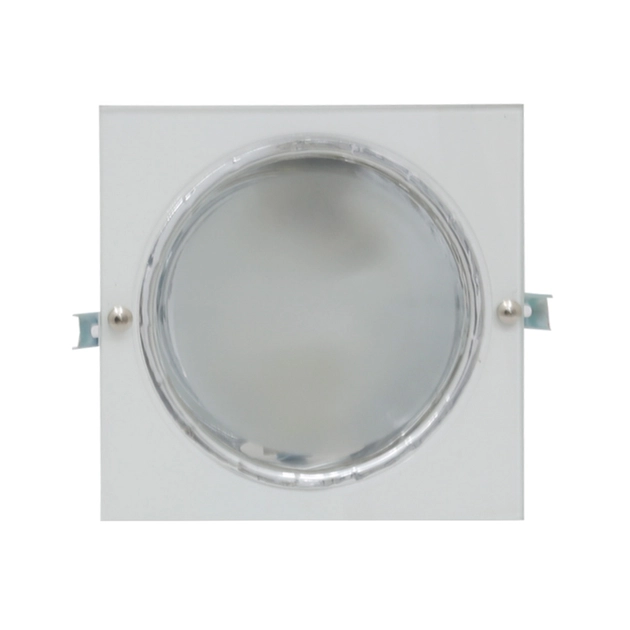 Plafon Embutir Aluminio Branco 16,5cm X 8,5cm
