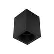 Plafon Sobrepor Alumínio Preto 16,10cm Square Out