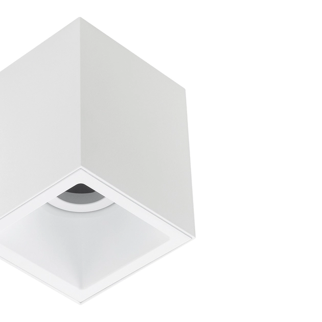 Plafon Sobrepor Aluminio 10cm Square