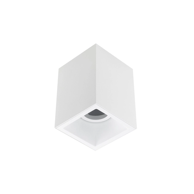 Plafon Sobrepor Aluminio Branco Square