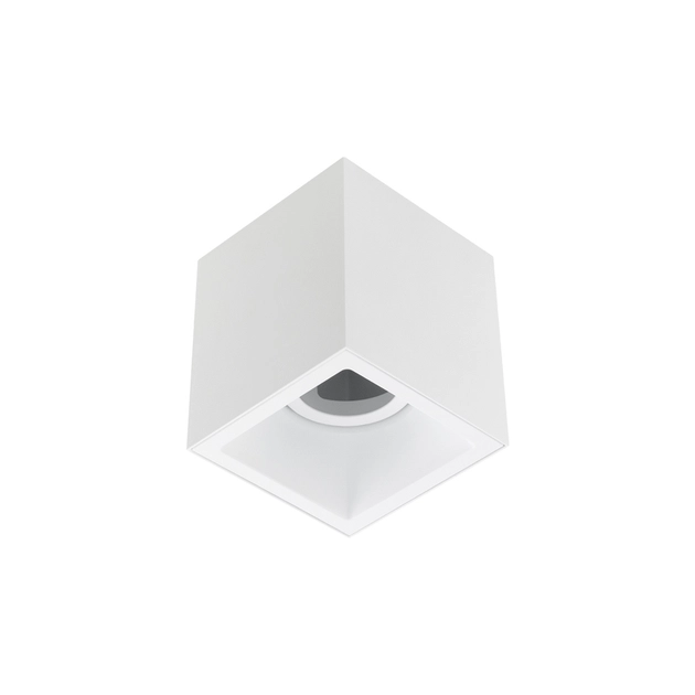 Plafon Sobrepor Aluminio 12cm Square