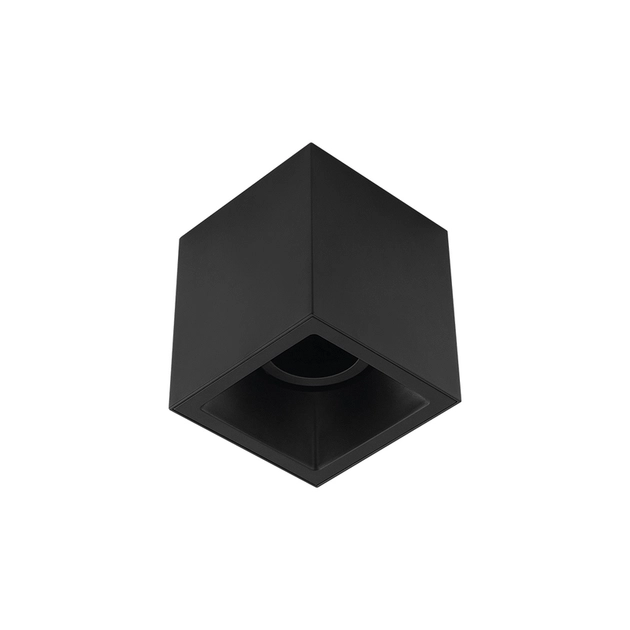 Plafon Sobrepor Aluminio 12cm Square