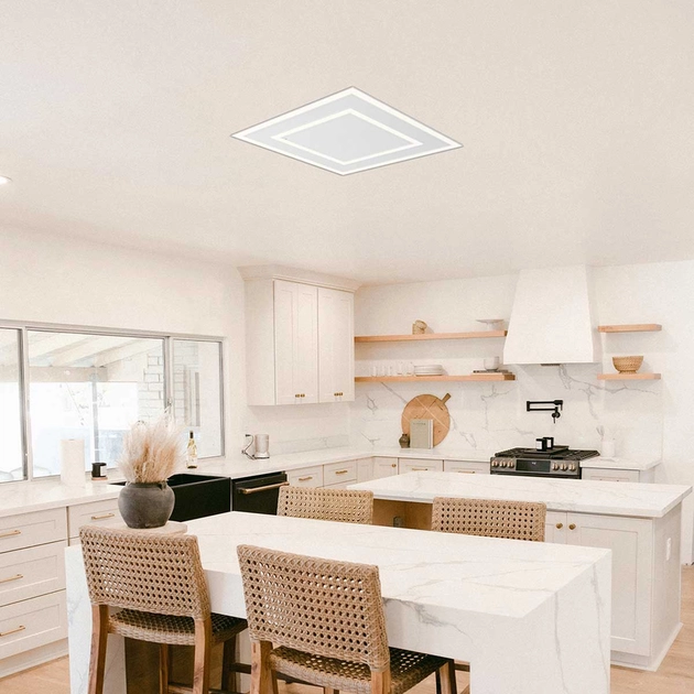 Plafon Led De Embutir Branco 65,6w 3000k Fit Edge