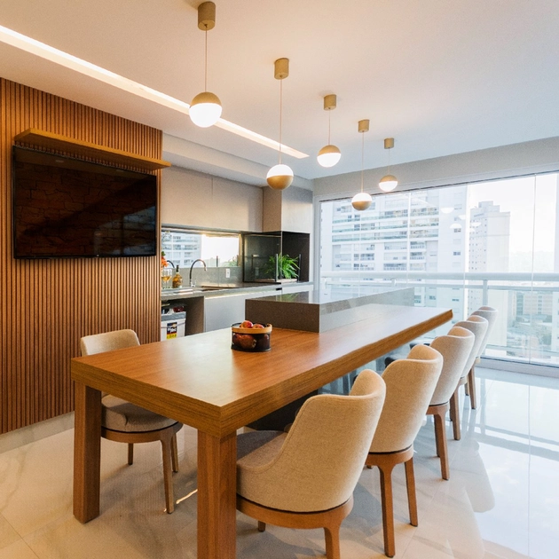 Pendente Led Metal Dourado 7w 3000k Moon