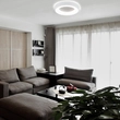 Plafon Led Sobrepor Redondo 25,2w 3000k 47cm Apollo - BRANCO