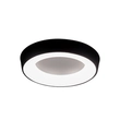 Plafon Led Sobrepor Redondo 25,2w 3000k 47cm Apollo - PRETO