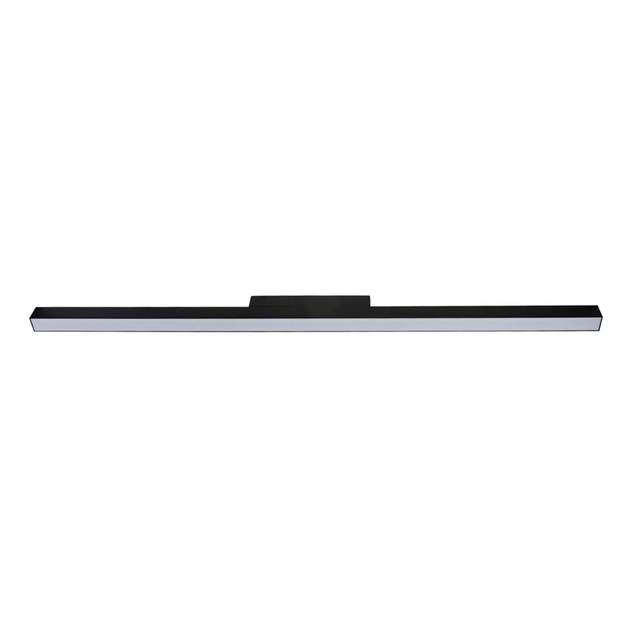 Plafon Led Sobrepor Retangular 24w Luz Amarela Fit