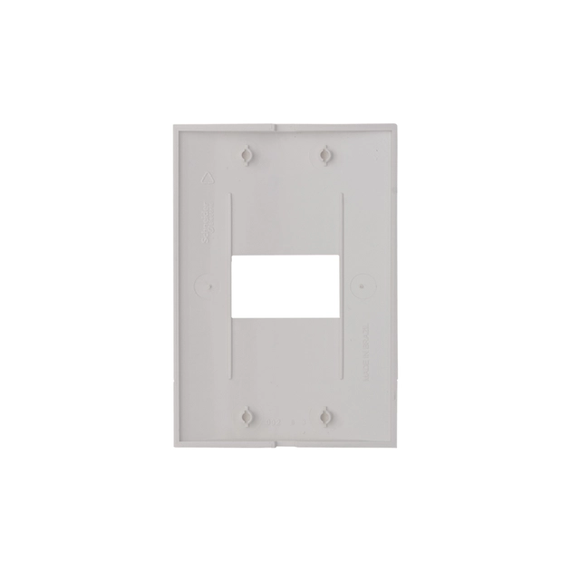 Placa 4x2 Termoplastico Branco 1 Modulo Decor