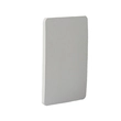 Placa Cega Termoplástico Branco 4x2