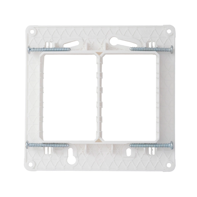 Suporte 4x4 Termoplastico Branco 6 Modulos Orion