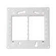 Suporte 4x4 Termoplástico Branco 6 Módulos Orion