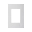 Placa 4x2 Termoplástico Branco 3 Módulos Orion