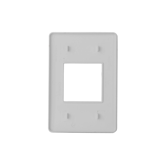 Placa 4x2 Termoplastico Branco 2 Postos Orion