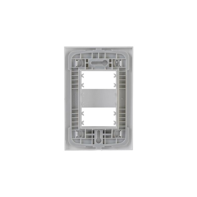 Placa Com Suporte 4x2 2 Modulos Branco Inova Pro
