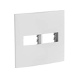Placa Com Suporte 4x4 2 Módulos Branco Inova Pro
