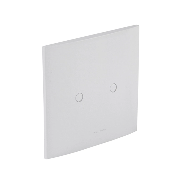 Placa Cega 4x4 Plastico Branco Com Suporte Inova Pro