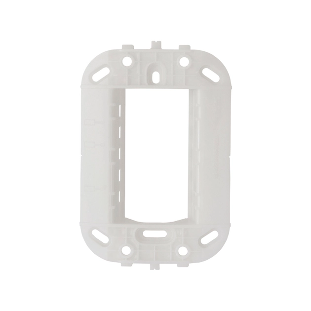 Suporte 4x2 Termoplastico Branco 3 Modulos Decor