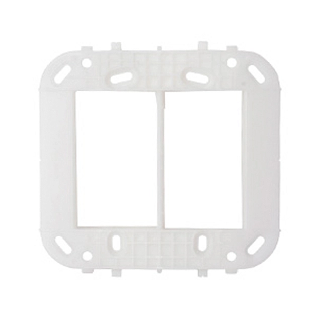 Placa 4x4 Termoplastico Branco 6 Modulos Decor