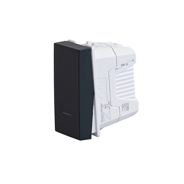 Modulo Interruptor Simples Termoplastico Grafite Orion