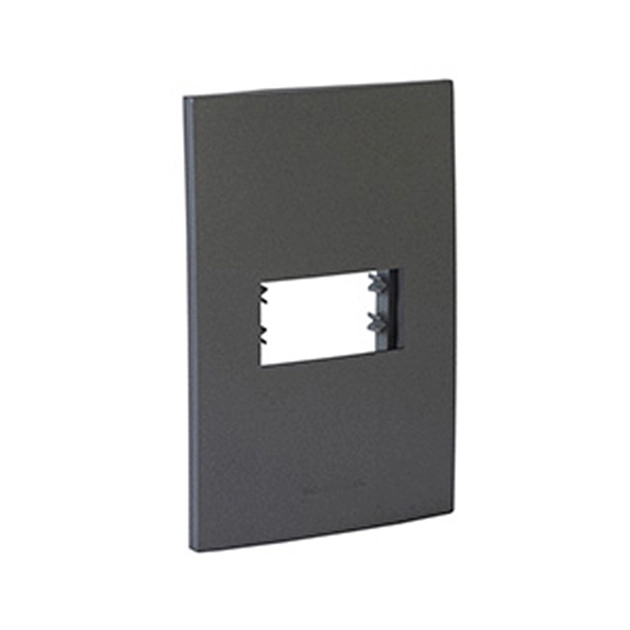 Placa Suporte Plastico Grafite 4x2 Inova Pro