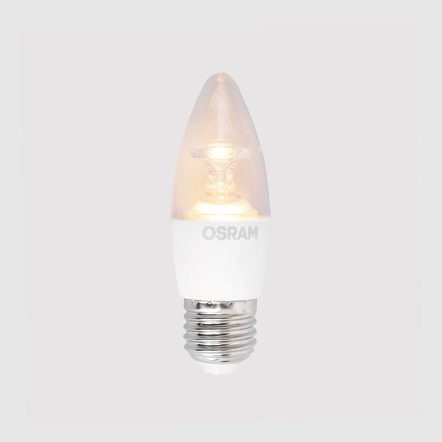 Lampada Vela Clara E27 Led 4w 350lm 127v 2700k Dimerizavel
