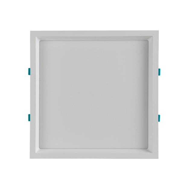 Plafon Led Embutir Quadrado Branco 2500lm 28w 4000k Deep