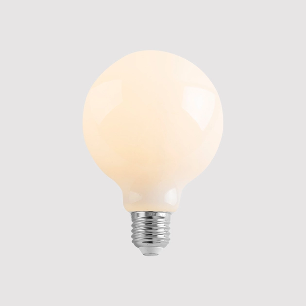 Lampada Led Globo Filamento Milky E27 7w 800lm 3000k
