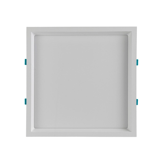 Plafon Led Embutir Quadrado Branco 28w 120 3000k Deep