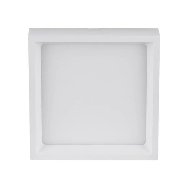 Plafon Led Sobrepor Branco Quadrado 17w 120 3000k Deep