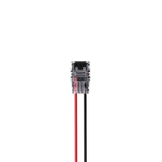 Conector 2 Fios Preto Para Fita De Led 24v All Light