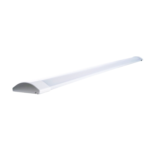 Luminaria De Sobrepor Led Policarbonato Branco 120cm