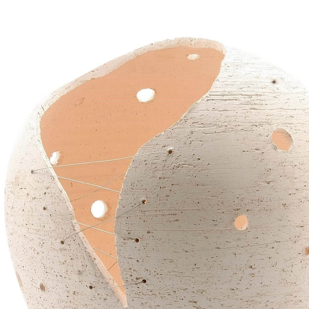 Balizador Ceramica Natural 30cm