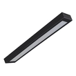 Plafon Led Sobrepor Retangular Preto 36w Valencia - LED BRANCO FRIO (6500K)