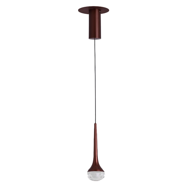 Pendente Led Metal Aluminio Cafe 5w 350lm 3000k Jelly