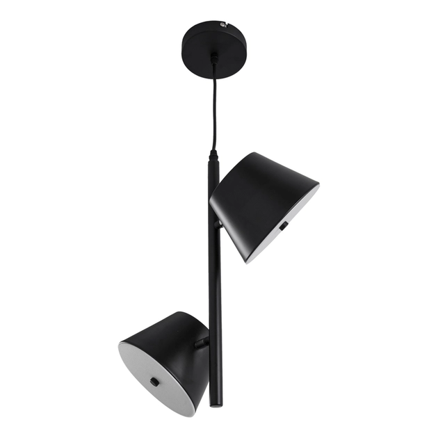 Pendente Aco Acrilico Preto