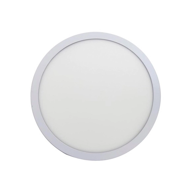 Plafon Led De Sobrepor Redondo Branco 32w 3000k Panel
