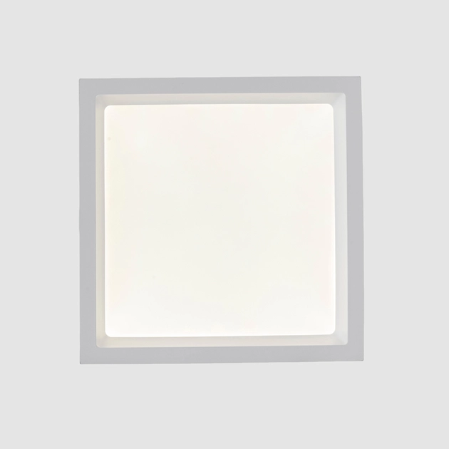 Plafon Led Embutir Quadrado Branco 22w 4000k Deep