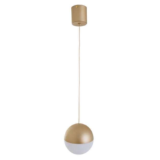 Pendente Led Metal Acrilico 7w 3000k Moon