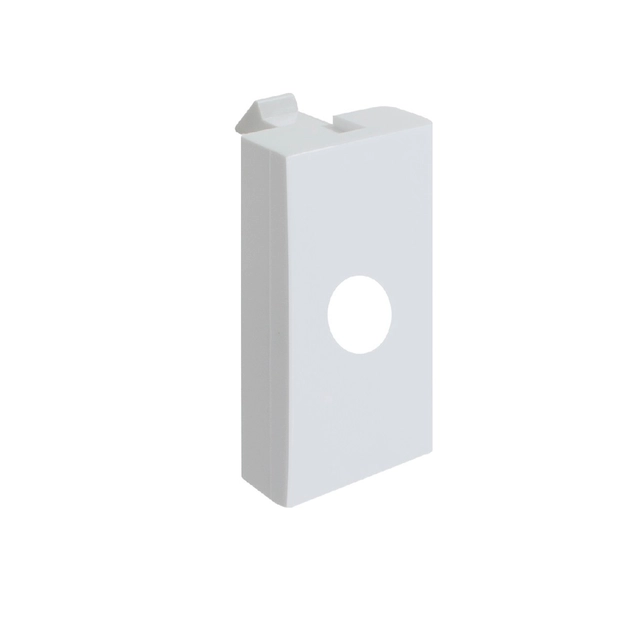 Modulo Saida Plastico Abs Branco Siena