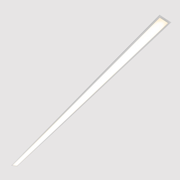 Plafon Led De Embutir Aluminio Branco 53,4w 3000k New Fit40