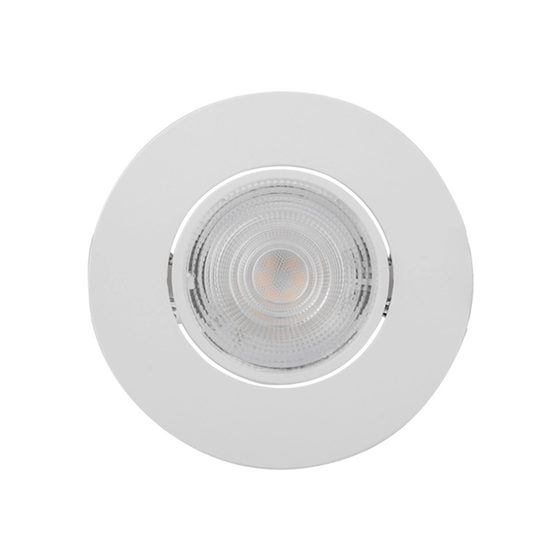 Plafon Led De Embutir Redondo Branco 4,2w 36 2700k